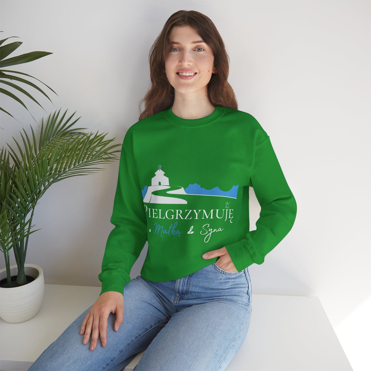 Unisex bluza „Pielgrzymuję z Matką do Syna” – duchowa droga dla każdego