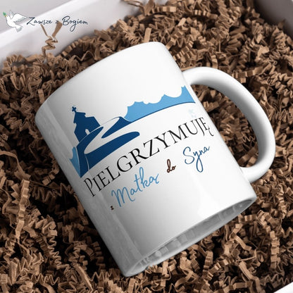 Kubek „Pielgrzymuję z Matką do Syna” – duchowa droga przy porannej kawie