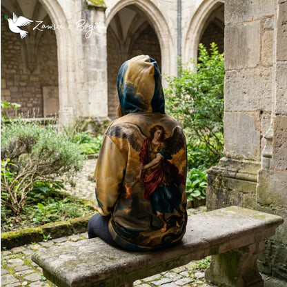 Bluza z Kapturem Unisex "Quis ut Deus" – Archanioł Michał