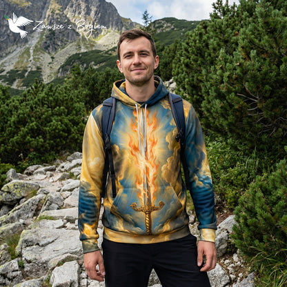 Bluza z Kapturem Unisex "Quis ut Deus" – Archanioł Michał