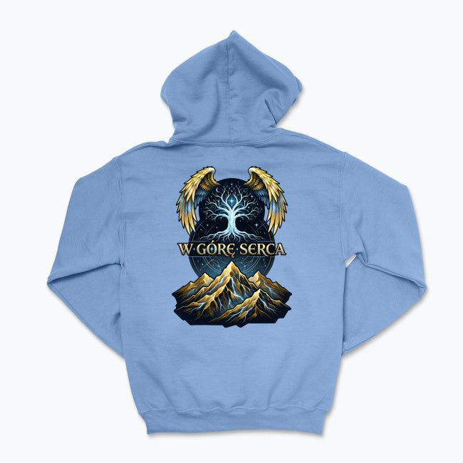 Bluza unisex „W Górę Serca” – dla tych, którzy idą wyżej z Bogiem