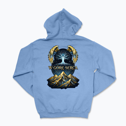 Bluza unisex „W Górę Serca” – dla tych, którzy idą wyżej z Bogiem