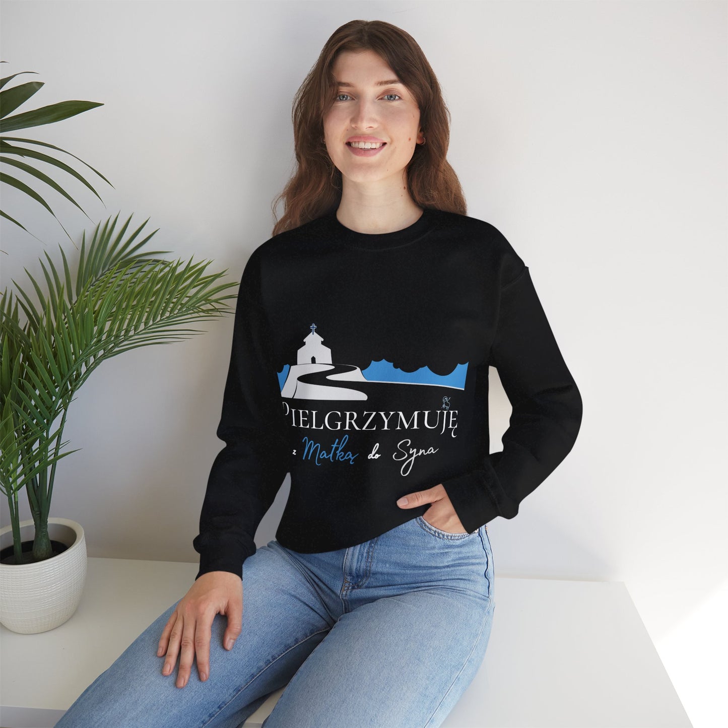 Unisex bluza „Pielgrzymuję z Matką do Syna” – duchowa droga dla każdego