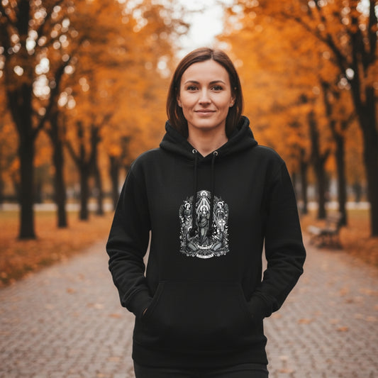 Unisex Bluza z kapturem „Memento Mori” | Zawsze z Bogiem