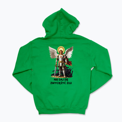 Bluza z kapturem Unisex „Nie daj się zwyciężyć złu”