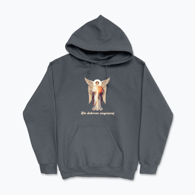 Bluza chrześcijańska unisex – Zło dobrem zwyciężaj (Rz 12,21)