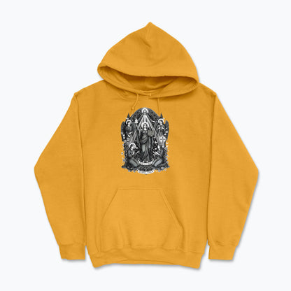 Unisex Bluza z kapturem „Memento Mori” | Zawsze z Bogiem