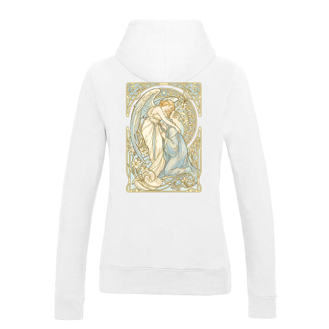 Bluza damska z kapturem "Angelus Custos" – Anielska Opieka | Zawsze z Bogiem