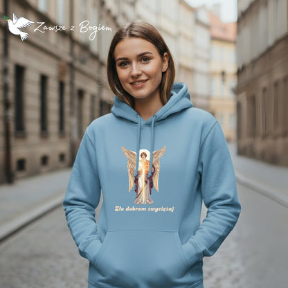 Bluza chrześcijańska unisex – Zło dobrem zwyciężaj (Rz 12,21)
