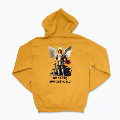 Bluza z kapturem Unisex „Nie daj się zwyciężyć złu”