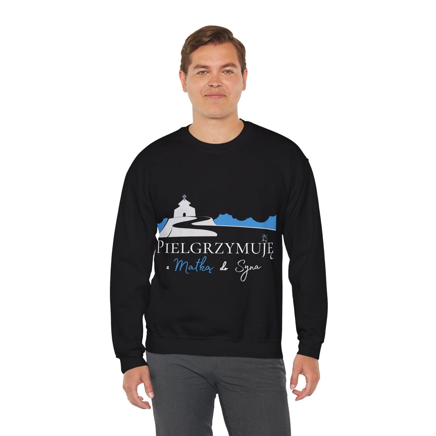 Unisex bluza „Pielgrzymuję z Matką do Syna” – duchowa droga dla każdego