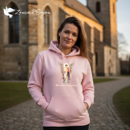 Bluza chrześcijańska unisex – Zło dobrem zwyciężaj (Rz 12,21)