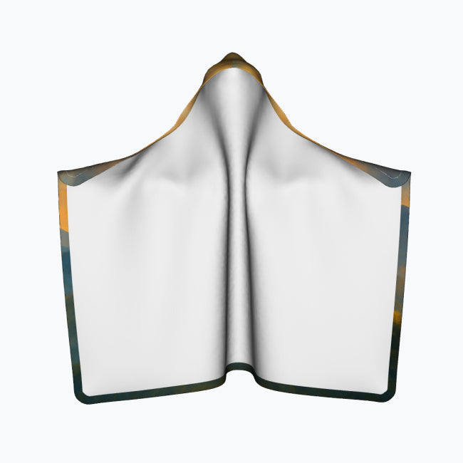 Koc z kapturem Full Print