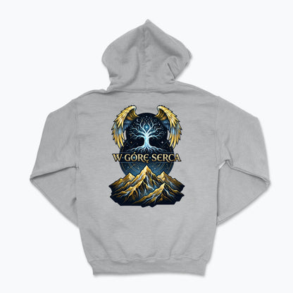 Bluza unisex „W Górę Serca” – dla tych, którzy idą wyżej z Bogiem