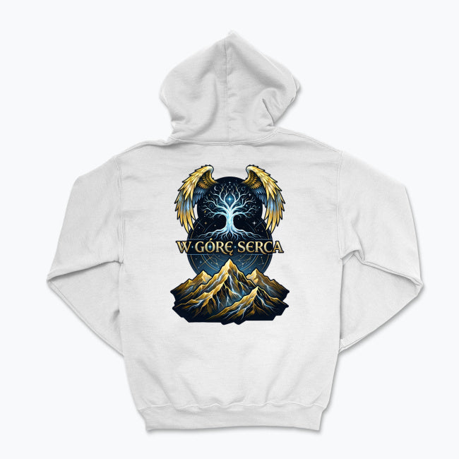 Bluza unisex „W Górę Serca” – dla tych, którzy idą wyżej z Bogiem