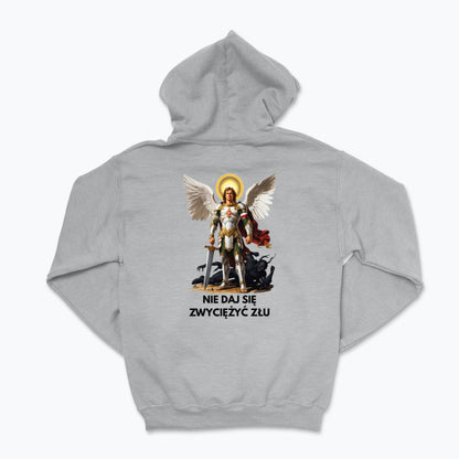 Bluza z kapturem Unisex „Nie daj się zwyciężyć złu”