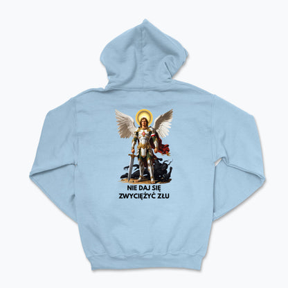 Bluza z kapturem Unisex „Nie daj się zwyciężyć złu”