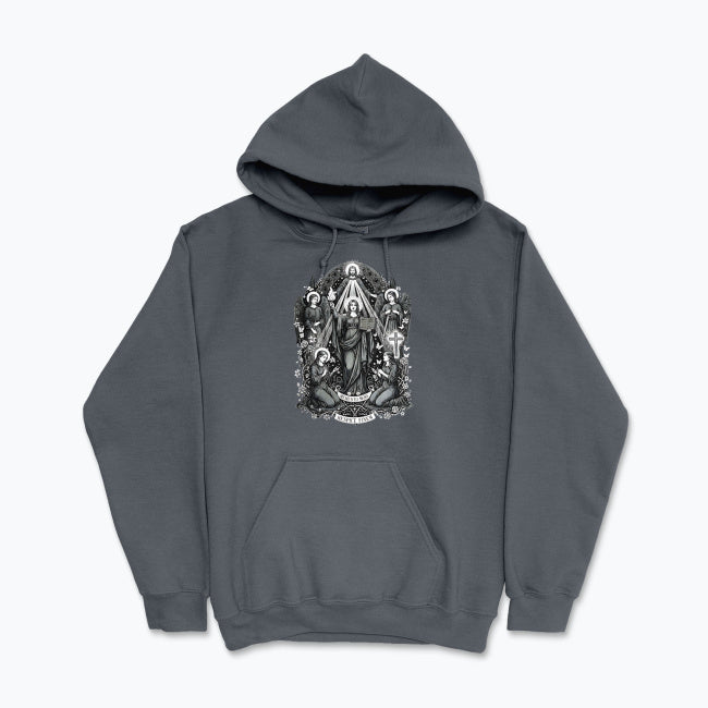 Unisex Bluza z kapturem „Memento Mori” | Zawsze z Bogiem